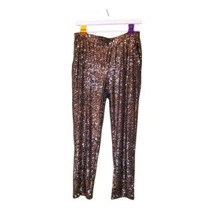 Cable & Gauge Sequin Pants – Size S (Stretch Waistband)
C